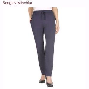 Badgley Mischka Pull On Knit Pants size M